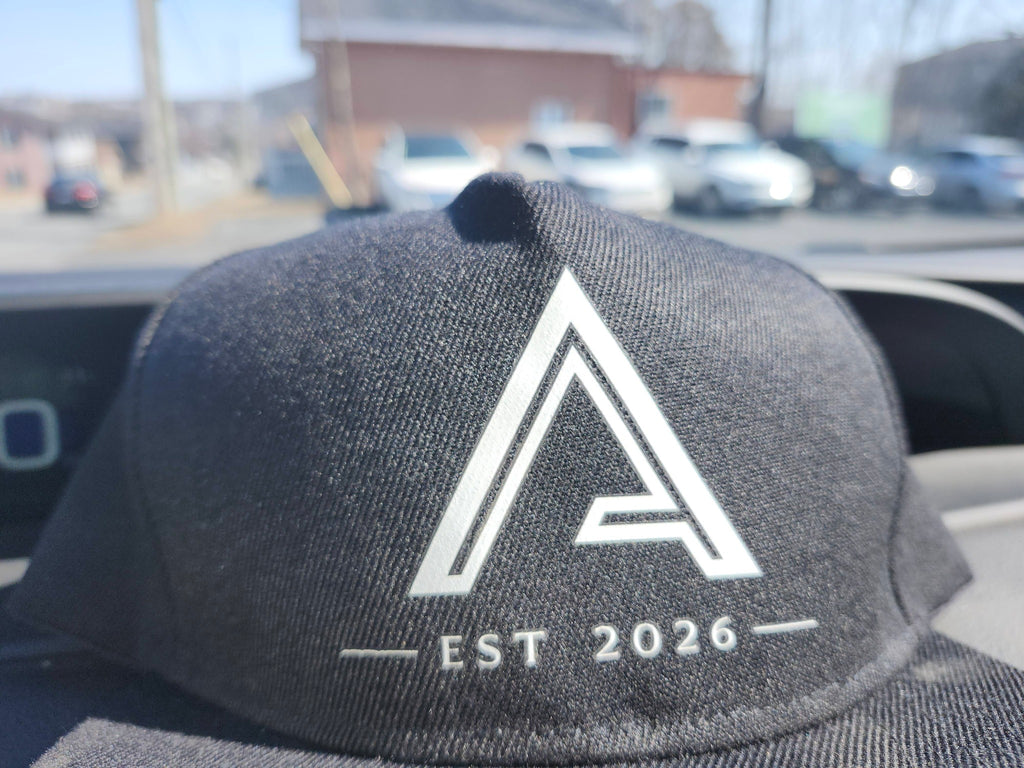 CASQUETTE NOIR SNAPPACK ASCENT EST.2026