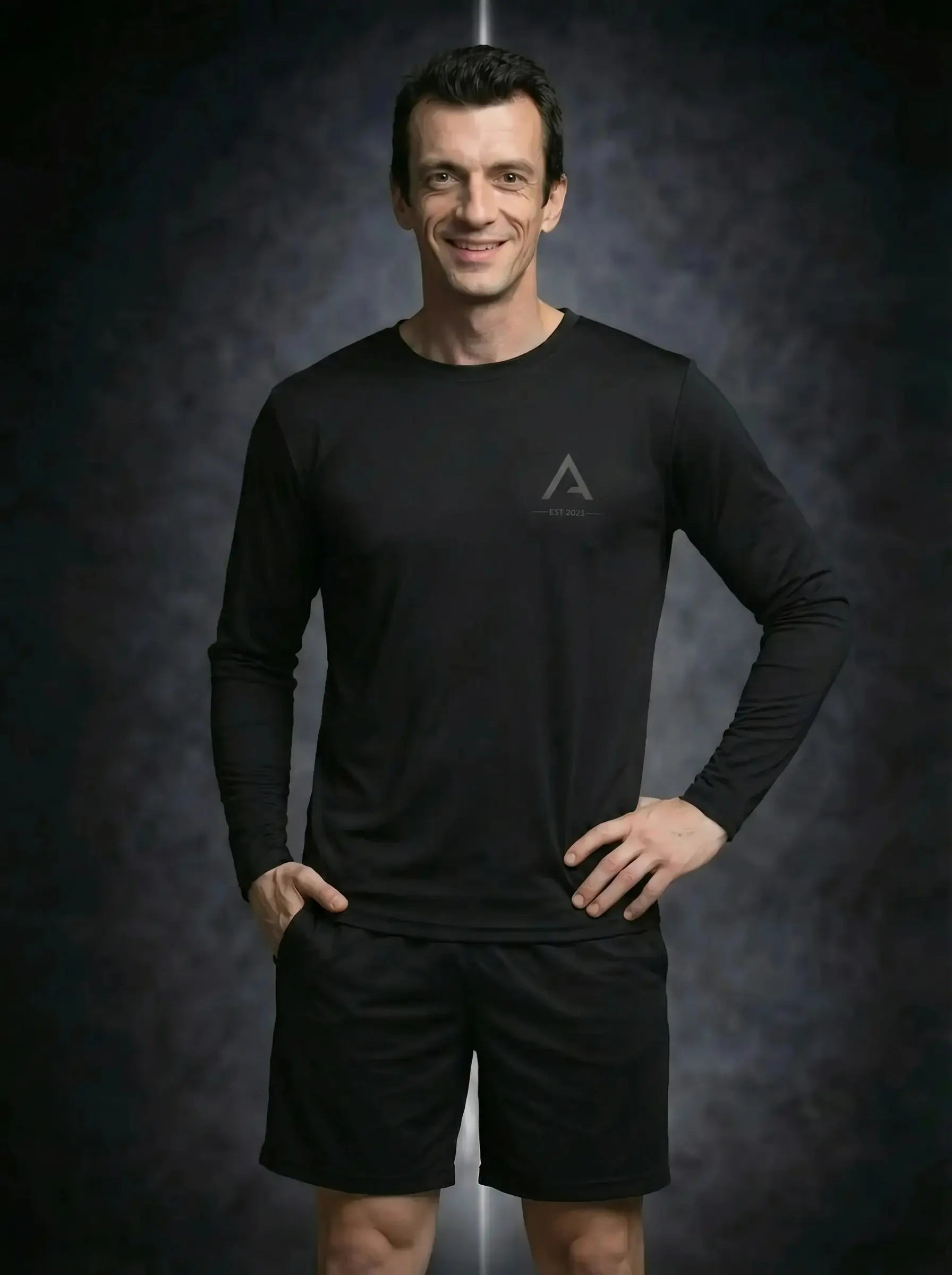 Long sleeve noir ASCENT training