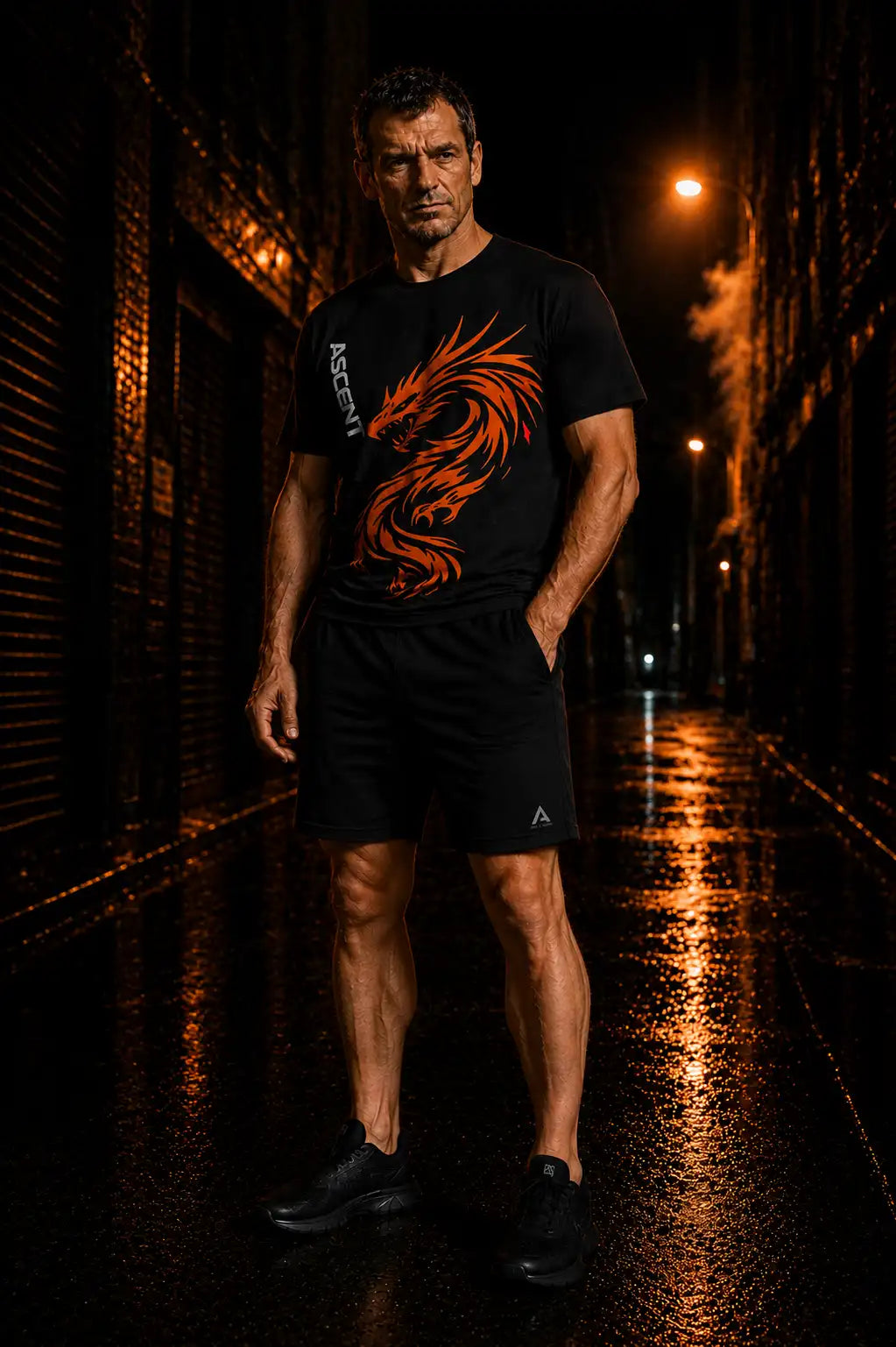 homme portant le Short ASCENT — Training  Edition